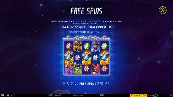 フリースピンの解説