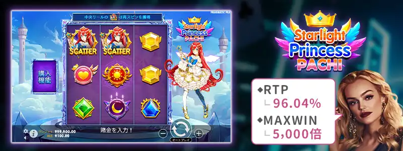 スターライトプリンセス パチ(Starlight Princess Pachi)